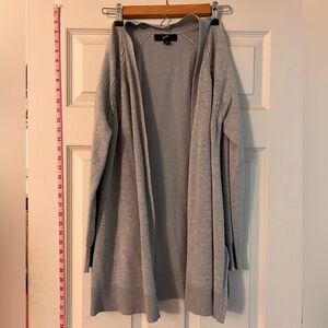 GNW Light Gray Women's Open Front Cardigan